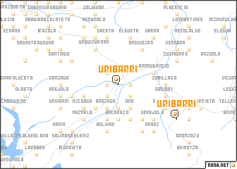 map of Uribarri