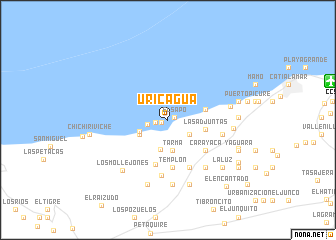 map of Uricagua