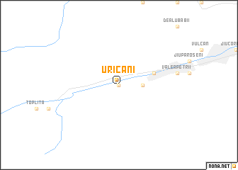 map of Uricani