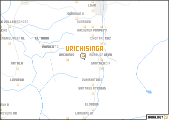 map of Urichisinga