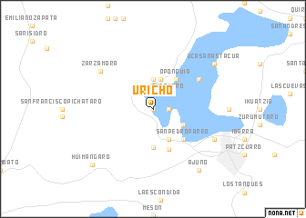 map of Uricho