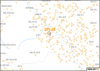 map of Urija