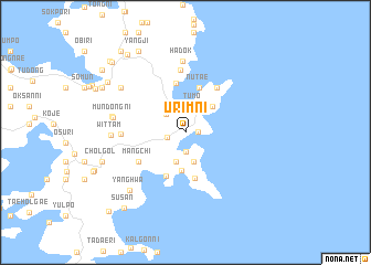 map of Urim-ni