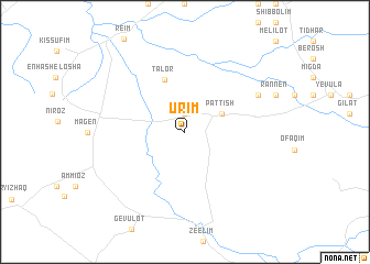 map of Urim