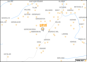 map of Ūrīm