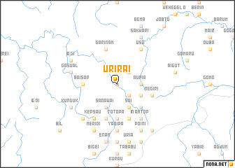 map of Urirai