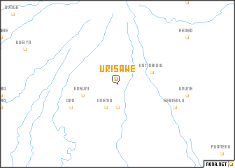 map of Urisawe