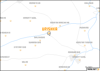map of Urishka