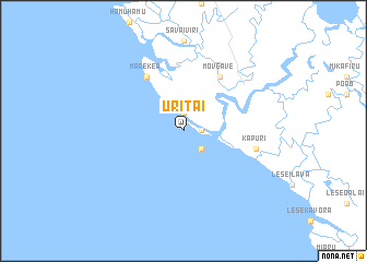 map of Uritai