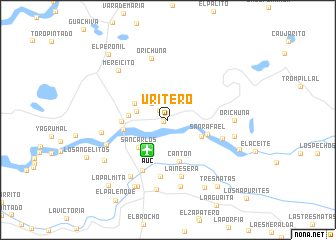 map of Uritero