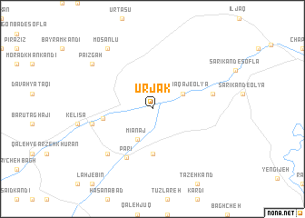 map of Ūrjak