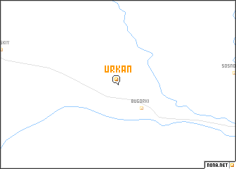 map of Urkan