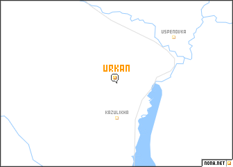 map of Urkan