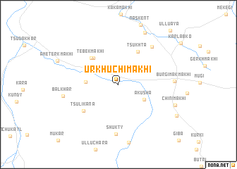 map of Urkhuchimakhi