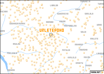 map of Urletepoho