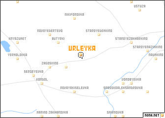 map of Urleyka