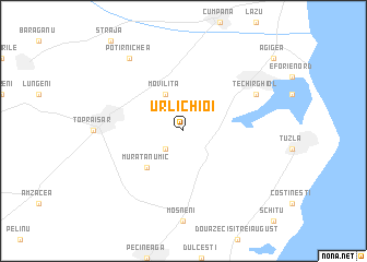 map of Urlichioi