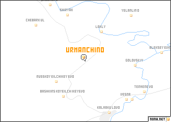 map of Urmanchino