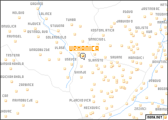 map of Urmanica