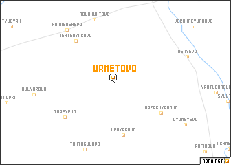 map of Urmetovo