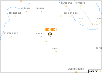 map of Urmiri