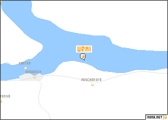 map of Urmi