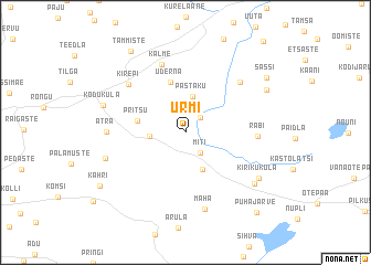 map of Urmi