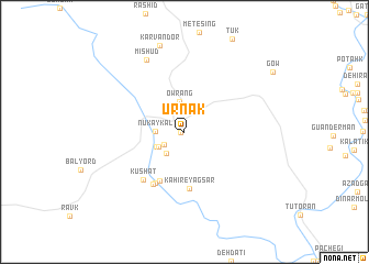 map of Ūrnak