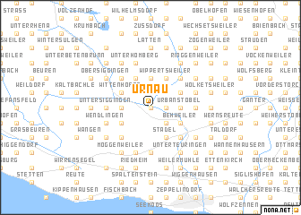 map of Urnau