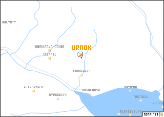 map of Urnok