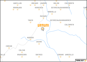 map of Urnuni