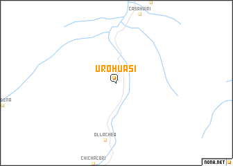 map of Urohuasi
