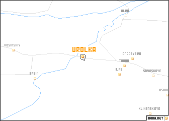 map of Urolka
