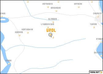 map of Urol