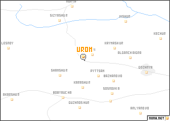 map of Urom