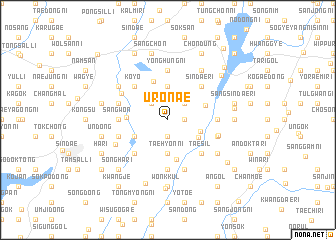 map of Urŏnae