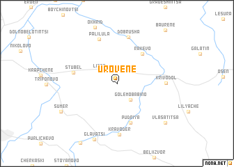 map of Urovene