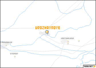 map of Urozhaynoye