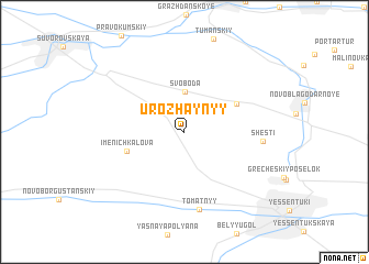 map of Urozhaynyy