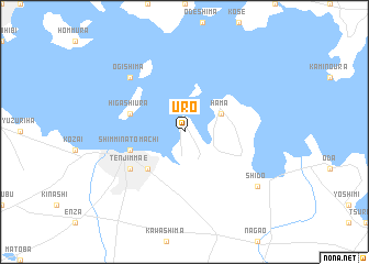 map of Uro