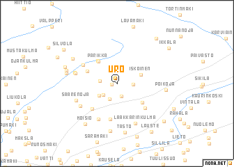 map of Uro