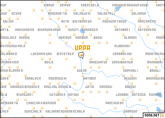 map of Urpa