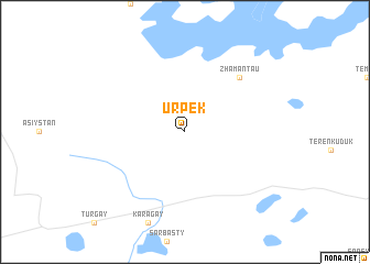 map of Urpek