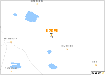 map of Urpek