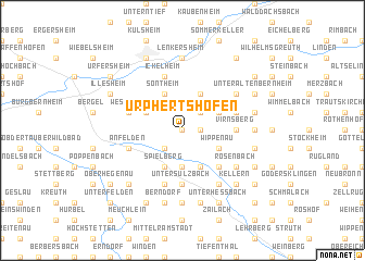 map of Urphertshofen