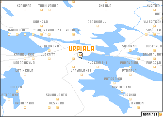 map of Urpiala