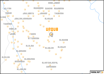 map of ‘Urqūb