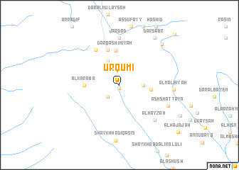 map of ‘Urqumī