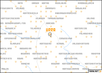 map of Urra