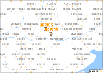 map of Urriós